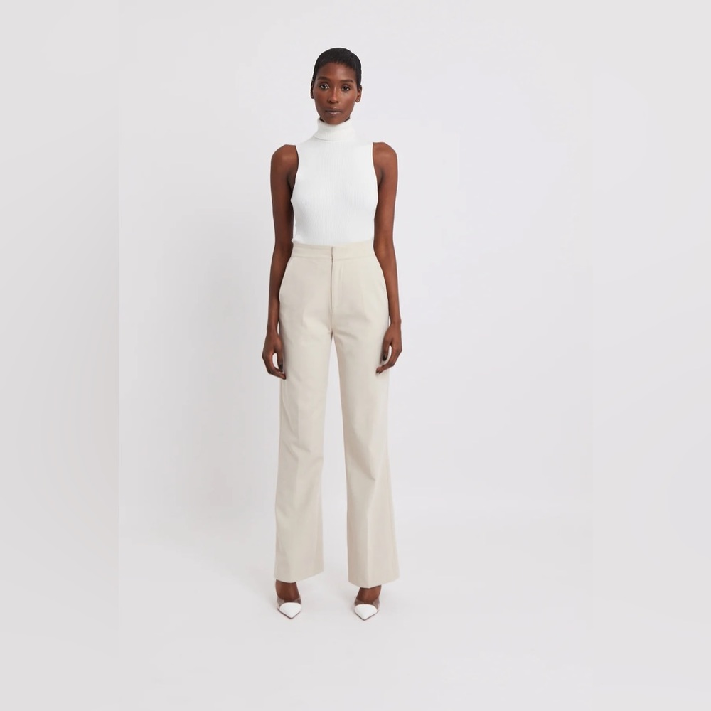 BOA STRAIGHT LEG WOOL BLEND TROUSERS